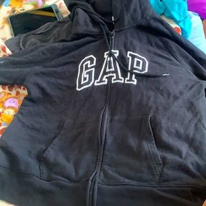 GAP zip up hoodie and gap sweat pants 2set